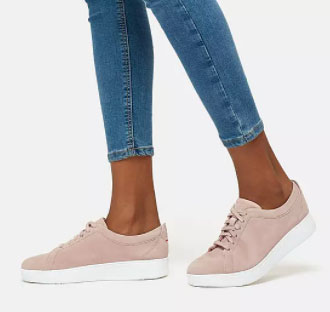 Fitflop-Rally-flat-feet-friendly! Barking Dog Shoes reviews and recommends the best footwear for people with various foot issues (as well as for women with average feet for whom comfort is a high priority).