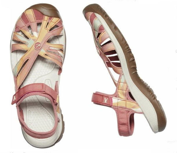 Keen-Rose-sandal Barking Dog Shoes reviews and recommends the best footwear for people with various foot issues (as well as for women with average feet for whom comfort is a high priority).